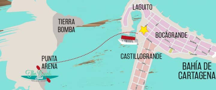 Mapa Isla Tierra Bomba Mapa Isla Tierra Bomba